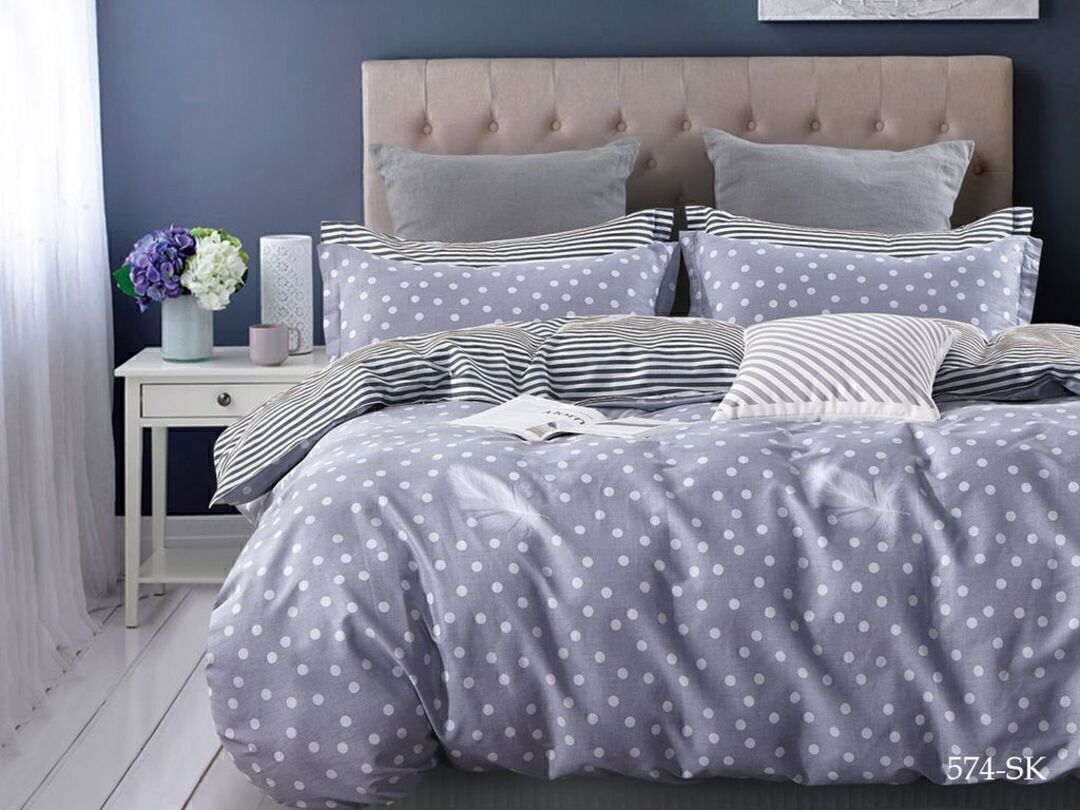 КПБ 2сп сатин в коробке (нав 70*70) Satin de Luxe SK Клео <574-SK>