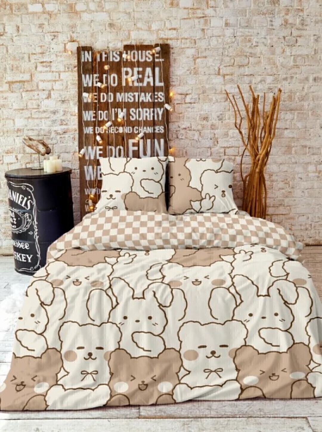 КПБ 1,5сп перкаль Crazy Getup <939559 Cuties рис.16654-1/16400-2>