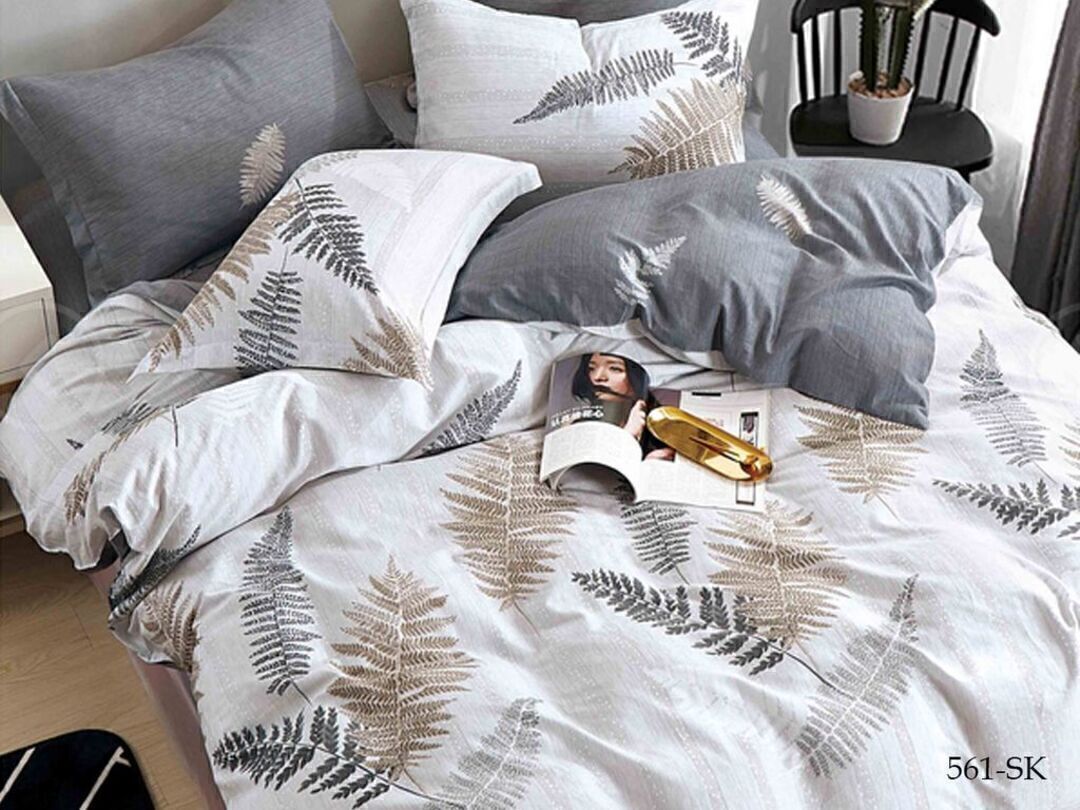 КПБ евро сатин в коробке Satin de Luxe SK Клео <561-SK>
