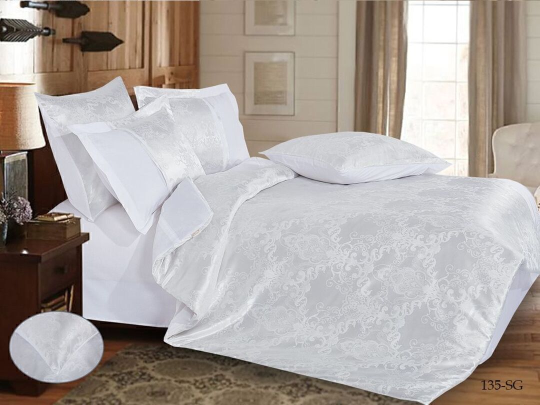 КПБ семейный сатин-жаккард Satin Jacquard SG Клео <SG-135>