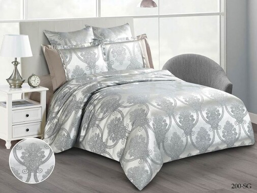 КПБ семейный сатин-жаккард Satin Jacquard SG Клео <SG-200>