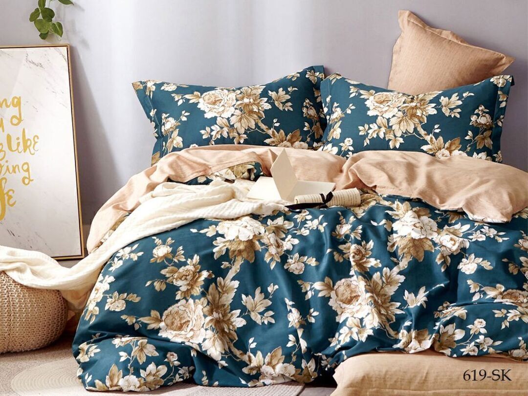 КПБ 1,5сп сатин в коробке (нав 70*70) Satin de Luxe SK Клео <619-SK>