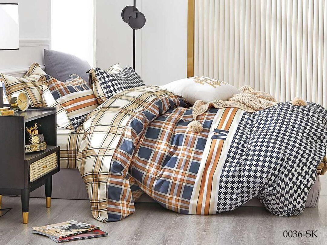 КПБ 1,5сп сатин в коробке (нав 70*70) Satin de Luxe SK Клео <0036-SK>