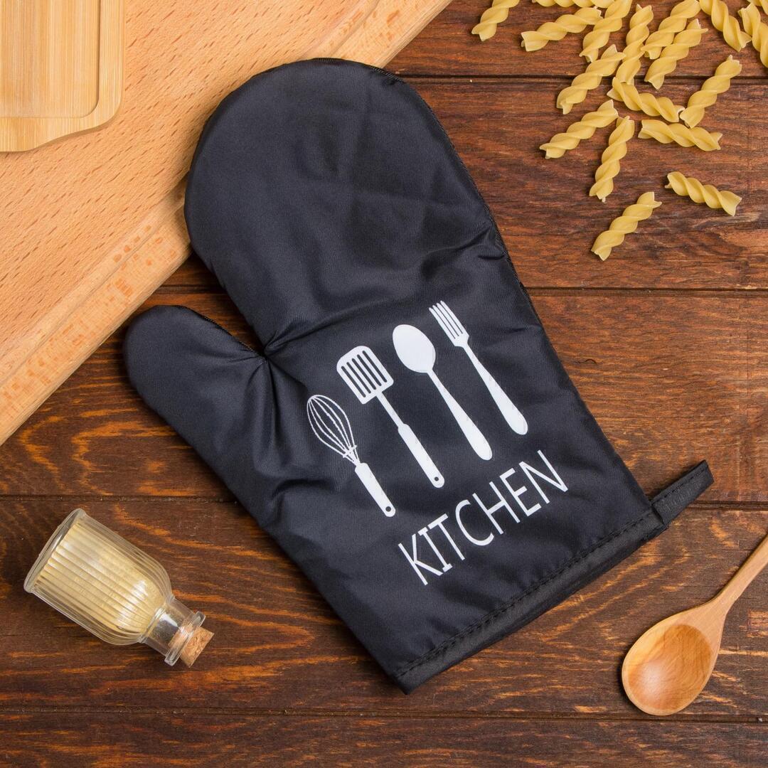 Прихватка-Варежка п/э Доляна <5985584 Kitchen 26*16>