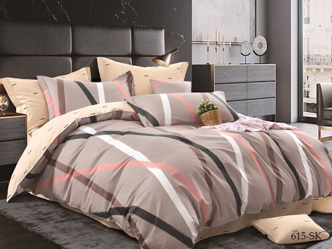 КПБ евро сатин в коробке Satin de Luxe SK Клео <615-SK>