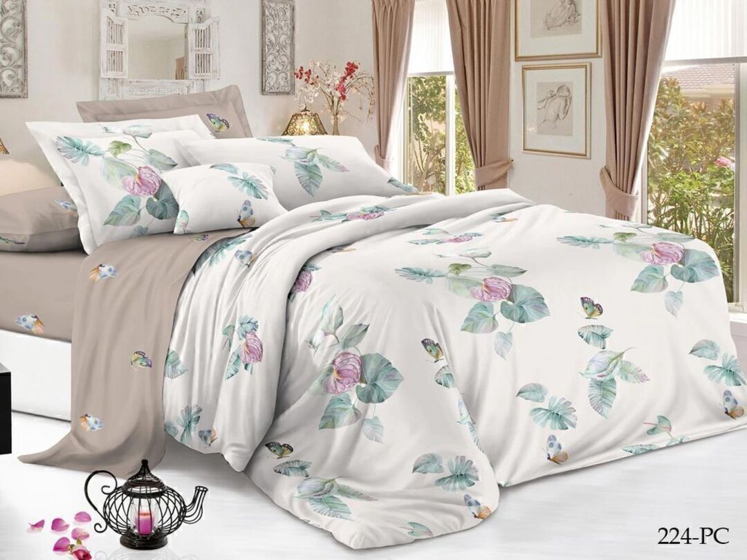 КПБ евро поплин Pure Cotton PC Клео <PC-224 Скидка>