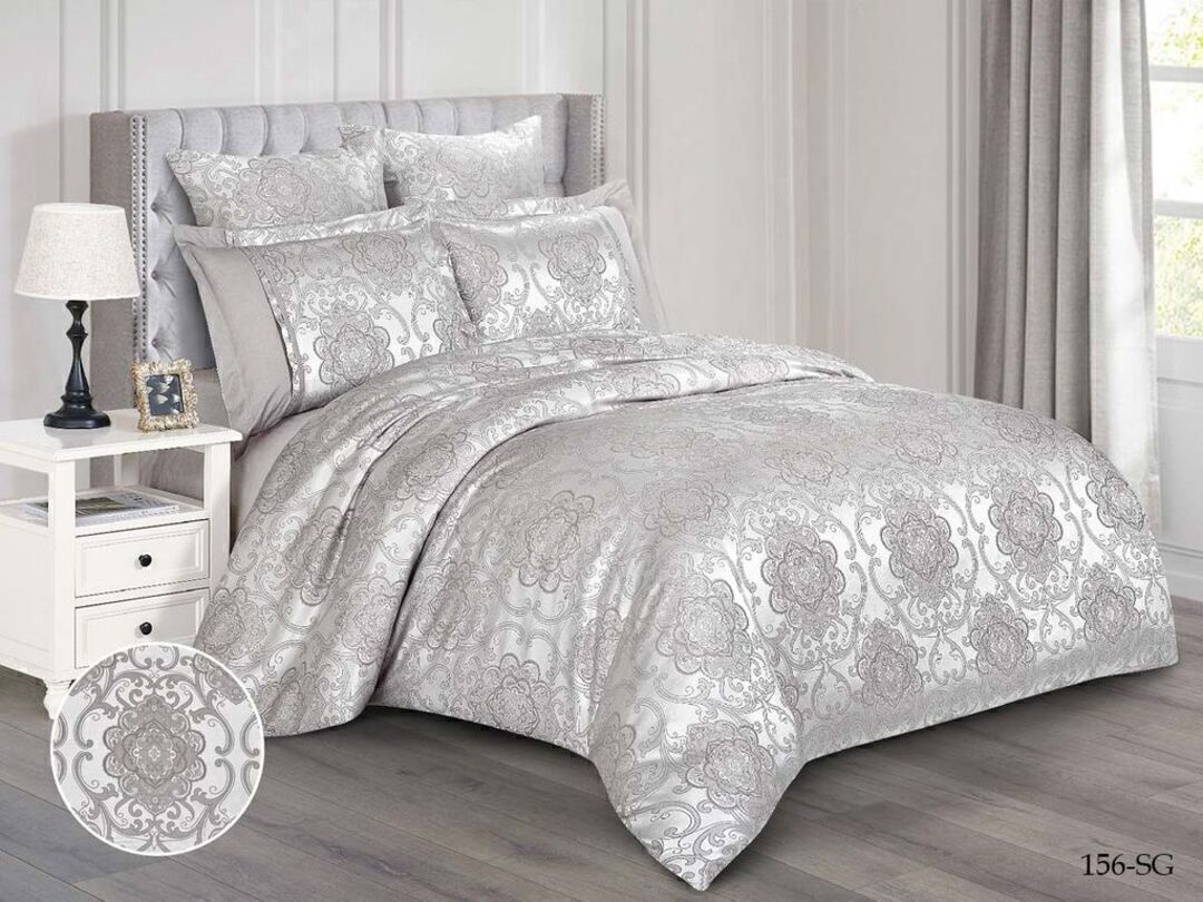 КПБ семейный сатин-жаккард Satin Jacquard SG Клео <SG-156>
