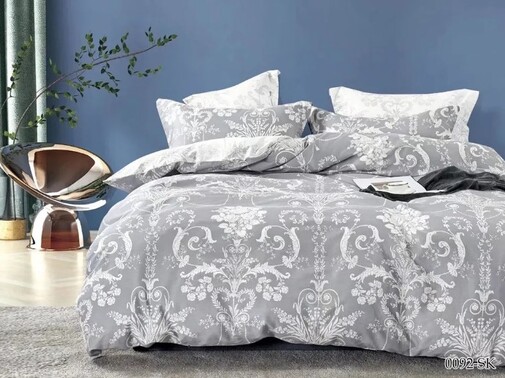 КПБ евро сатин в коробке Satin de Luxe SK Клео <0092-SK>