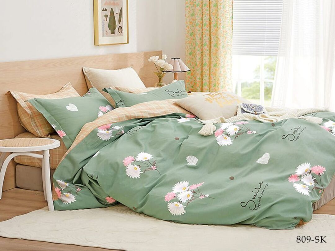 КПБ 1,5сп сатин в коробке (нав 50*70) Satin de Luxe SK Клео <809-SK>