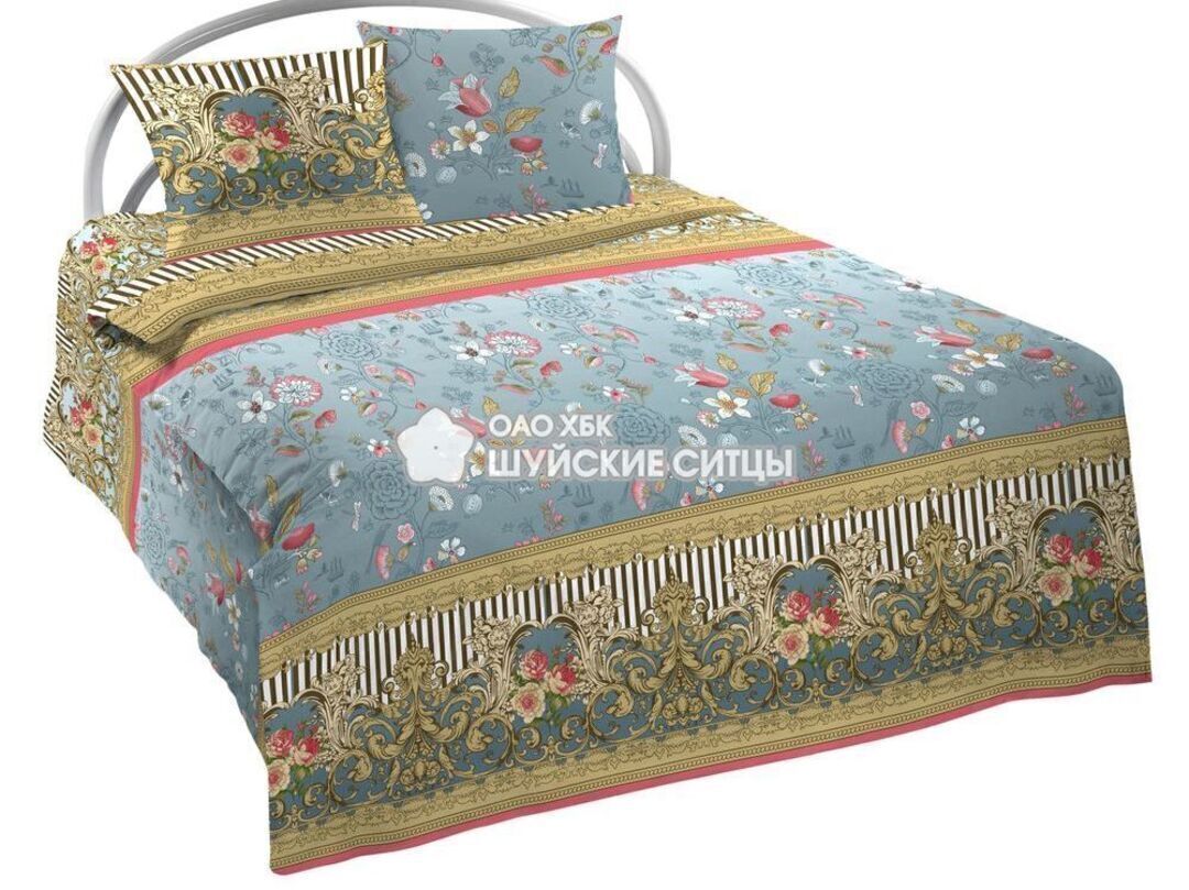 Простыня 2сп (180*220) бязь Шуя Реноме <94681> (арт.61/113)