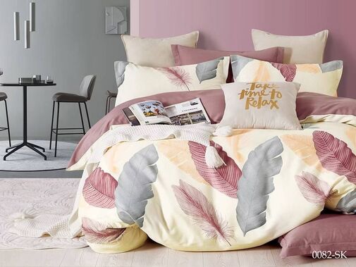 КПБ 1,5сп сатин в коробке (нав 70*70) Satin de Luxe SK Клео <0082-SK>