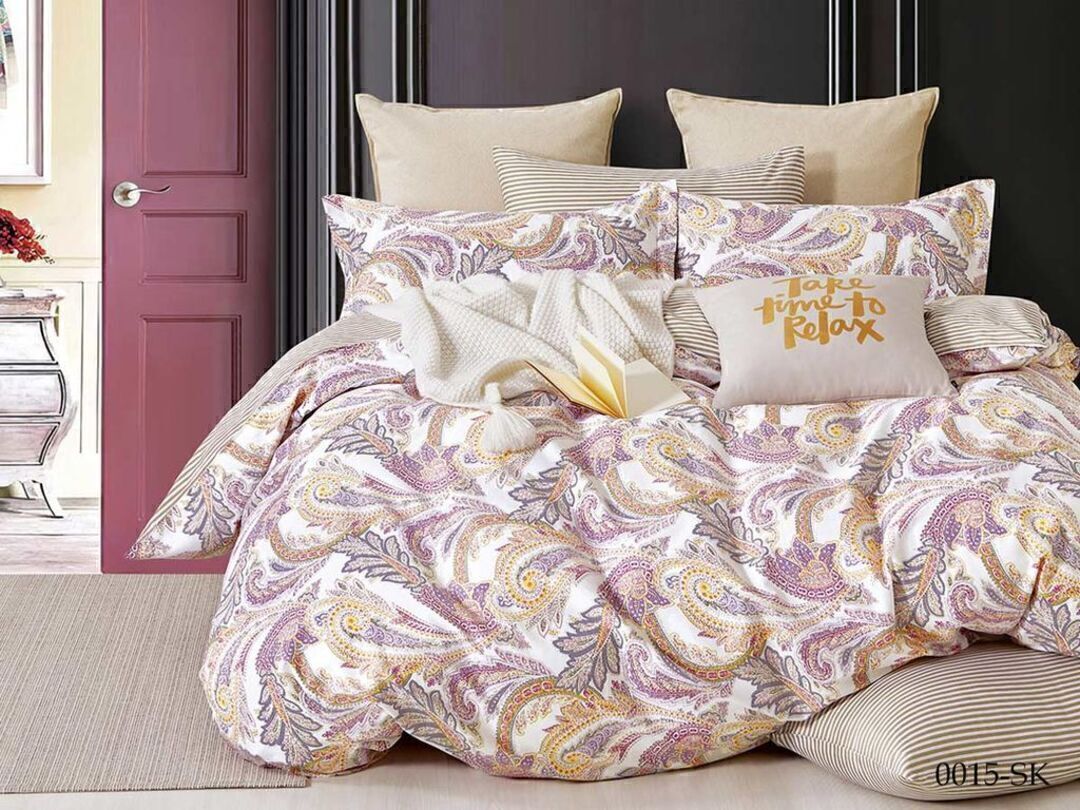 КПБ 2сп сатин в коробке (нав 70*70) Satin de Luxe SK Клео <0015-SK>