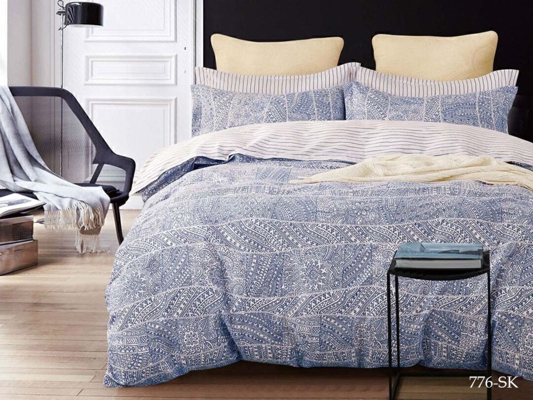 КПБ 2сп сатин в коробке (нав 70*70) Satin de Luxe SK Клео <776-SK>