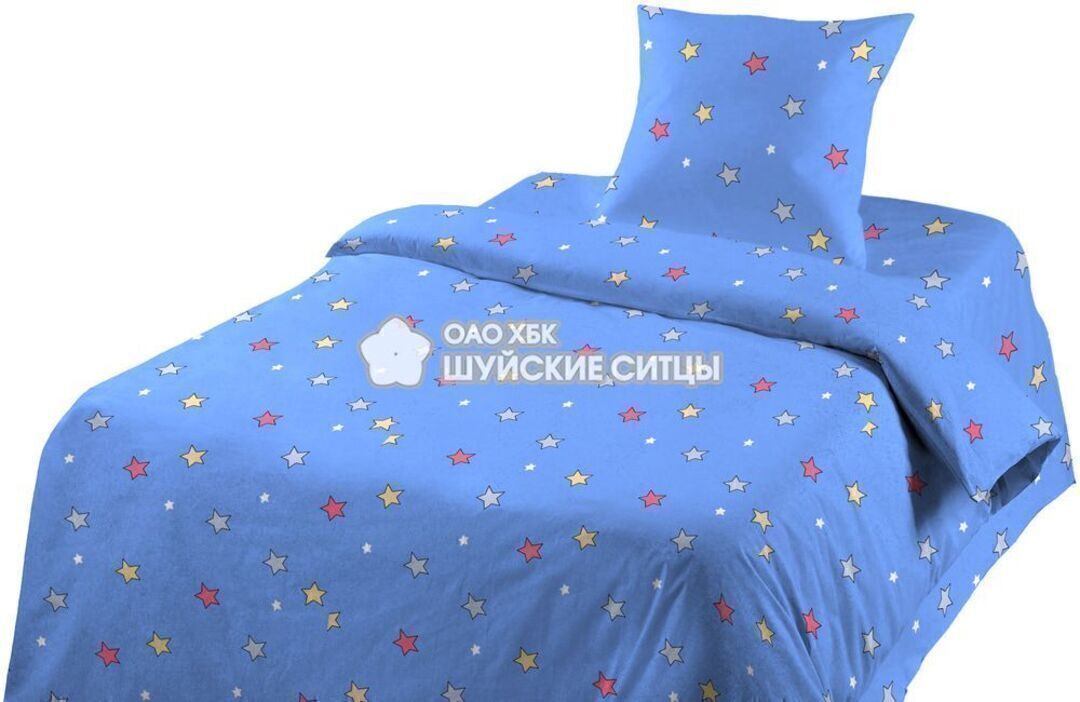 Пододеяльник 1,5сп (145*210) бязь Шуя Реноме <92651> (арт.61/114)