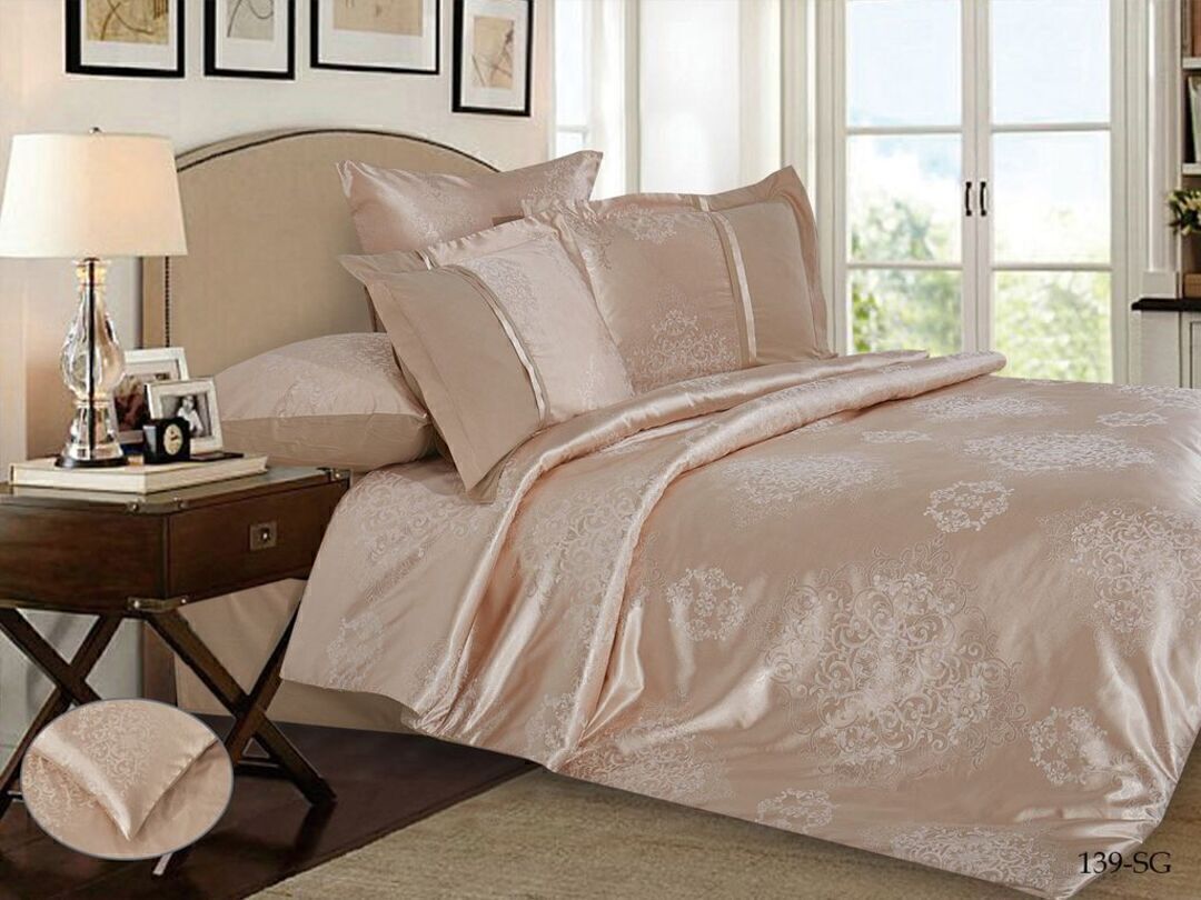 КПБ семейный сатин-жаккард Satin Jacquard SG Клео <SG-139>
