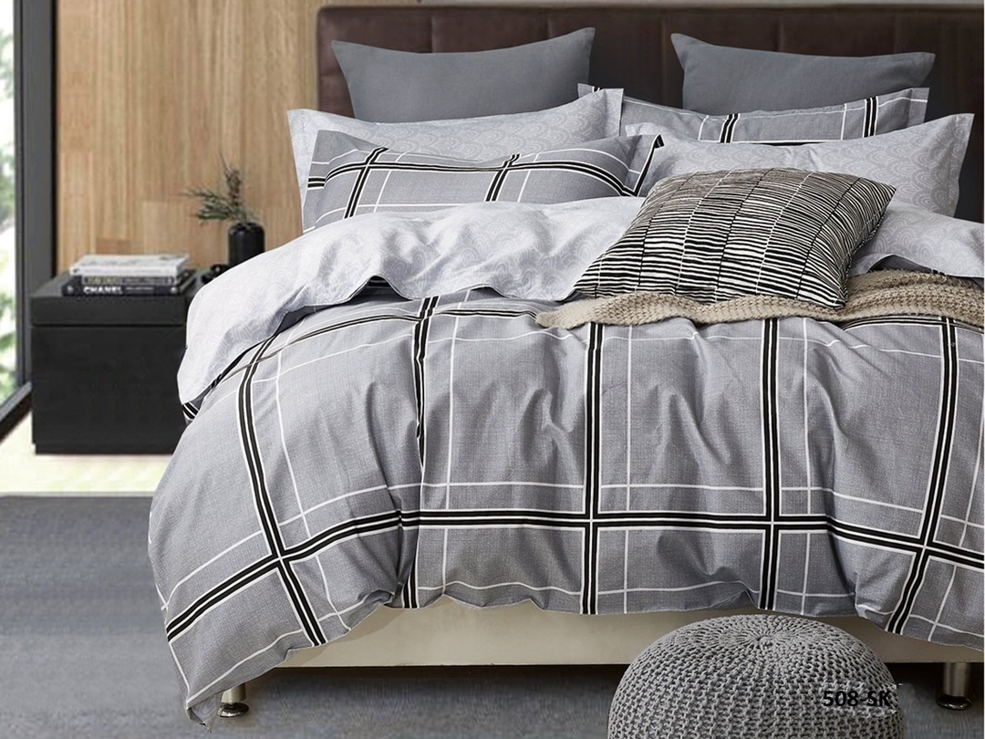 КПБ евро сатин в коробке Satin de Luxe SK Клео <508-SK>