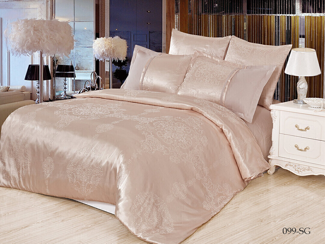 КПБ евро сатин-жаккард Satin Jacquard SG Клео <SG-099>