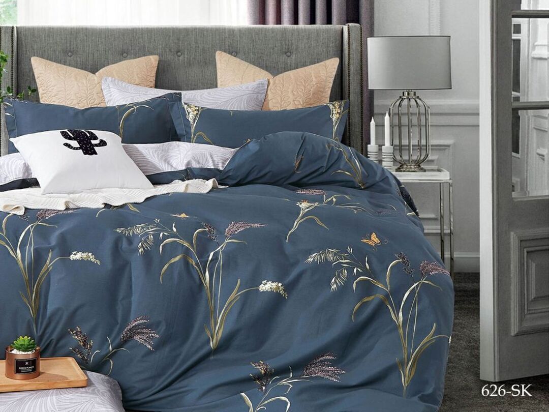 КПБ 2сп сатин в коробке (нав 70*70) Satin de Luxe SK Клео <626-SK>