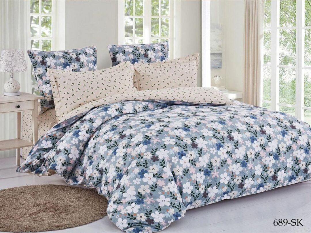КПБ 2сп сатин в коробке (нав 70*70) Satin de Luxe SK Клео <689-SK>