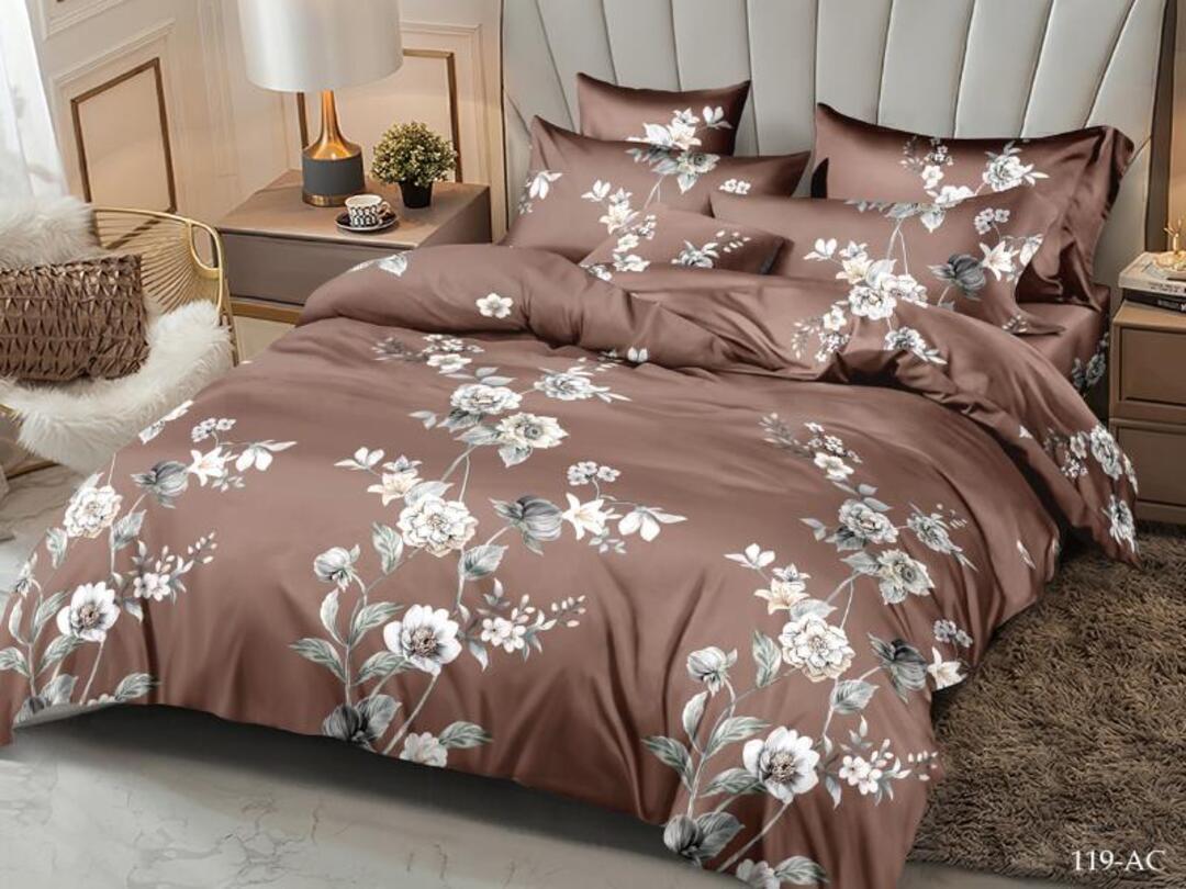 КПБ евро полисатин Art Color AC (нав. 50*70-2шт) Клео <AC-119>