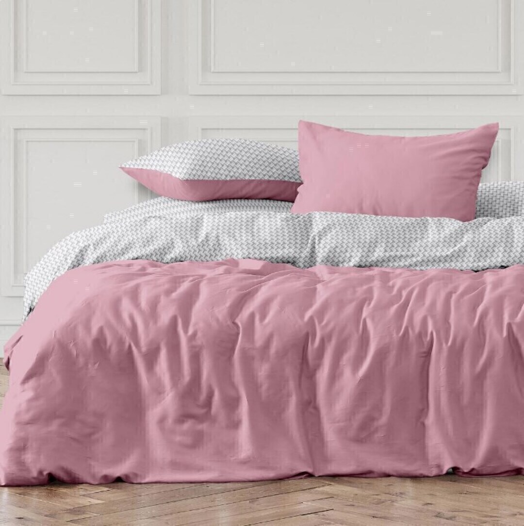 КПБ семейный перкаль нав 50*70 Унисон <86019-4/24178-2 Corsica  Unicolor>