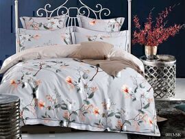 КПБ евро сатин в коробке Satin de Luxe SK Клео <0013-SK>