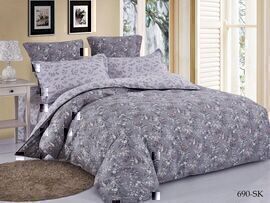 КПБ евро сатин в коробке Satin de Luxe SK Клео <690-SK>