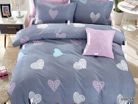КПБ 1,5сп сатин в коробке (нав 70*70) Satin de Luxe SK Клео <696-SK>