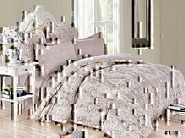 КПБ 2сп сатин в коробке (нав 70*70) Satin de Luxe SK Клео <471-SK>