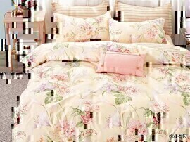 КПБ 1,5сп сатин в коробке (нав 70*70) Satin de Luxe SK Клео <861-SK>