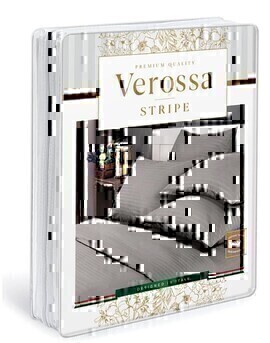 КПБ евро страйп-сатин с серебром Verossa Stripe <4643/1+4727/1 Серебряный вальс Скидка 15%>