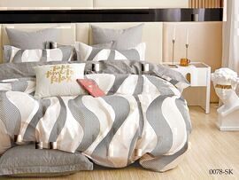 КПБ 2сп сатин в коробке (нав 50*70) Satin de Luxe SK Клео <0078-SK>