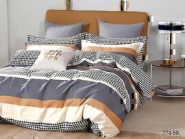 КПБ семейный сатин в коробке Satin de Luxe SK Клео <774-SK>
