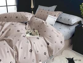 КПБ 1,5сп сатин в коробке (нав 70*70) Satin de Luxe SK Клео <897-SK>