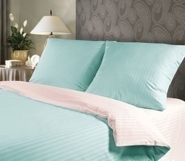 КПБ 2сп страйп-сатин (нав 50*70) Verossa Stripe <8274/10 Blue Sky>