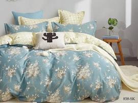 КПБ евро сатин в коробке Satin de Luxe SK Клео <858-SK>