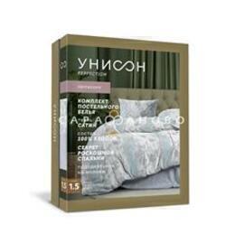 КПБ семейный сатин Унисон <24261-1/24296-2 Avrora>