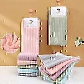 Салфетка микрофибра 28615087 30*30-5шт 7Я