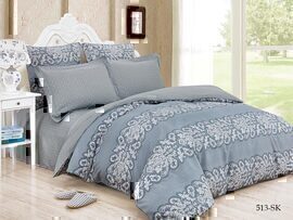 КПБ евро сатин в коробке Satin de Luxe SK Клео <513-SK>